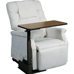 Drive Medical Deluxe Seat Lift Chair Overbed Table