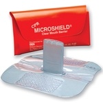 MDI CPR Microshield Clear Mouth Barrier Mask