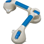 Suction Cup Grab Bar with 180° Swivel Action