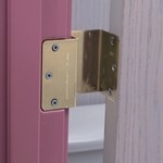 Expandable Offset Door Hinges
