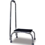 Foot Stool with Handrail