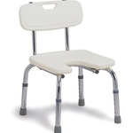 Hygienic Bath Seat with Backrest