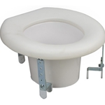 Universal Plastic Raised Toilet Seat