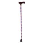 Lightweight Adjustable Designer Cane, Derby Top