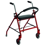 Steel Walker with Wheels and Seat