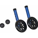 5" Non-Swivel Walker Wheels & Glide Caps