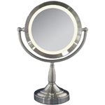 Zadro Dimmable Lighted 1x/8x Magnification Mirror