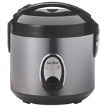 Sunpentown SC-1201S Mr. Rice 6 Cup Stainless Steel Rice Cooker