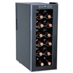 Sunpentown 12 Bottle ThermoElectric Slim Wine Cooler