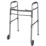 Drive Medical Deluxe Two Button Folding Universal Walker