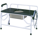 Drive Medical Super Heavy Duty Bariatric Drop Arm Commode