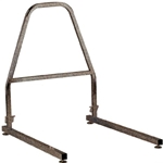 Drive Medical Trapeze Base with Silver Vein Finish