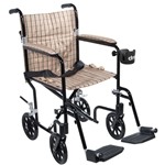Drive Medical Flyweight Aluminum Transport Wheelchair