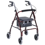 Merits 4 Wheeled Aluminum Rollator
