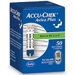 Accu-Chek Aviva Plus Blood Glucose Test Strips