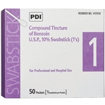 PDI Compound Benzoin Tincture Swabsticks