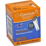 Bayer Contour TS Blood Glucose Test Strips