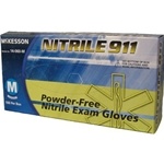 Nitrile 911 Powder Free Nitrile Exam Gloves