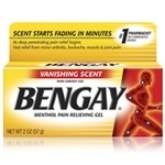 Bengay Vanishing Scent Gel
