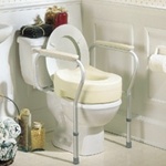 Invacare Adjustable Toilet Safety Frame