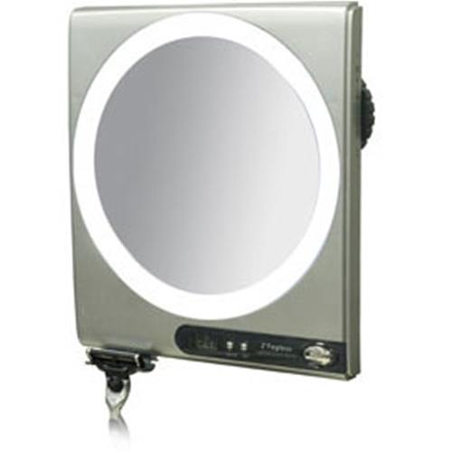 Zadro LED Surround Light Fogless Suction Cup Shower Mirror at