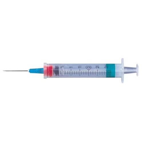 BD SafetyLok Syringe with Detachable Needle at
