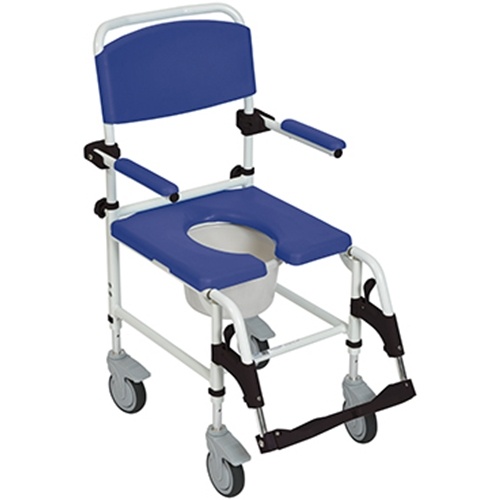 Drive Medical Aluminum Rehab Shower Commode Chair At Healthykin Com