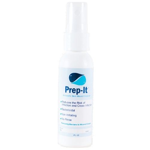 Prep It Antiseptic Skin Wound Cleanser at