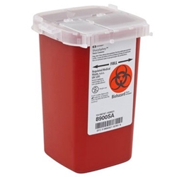 SharpSafety Phlebotomy Sharps Disposal Container