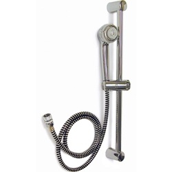 Adjustable Height Sliding Shower Head