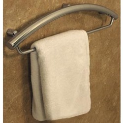 Invisia Towel Bar with Integrated Support Rail