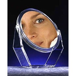 Zadro Clear Acrylic Swivel 1x/5x Magnification Mirror