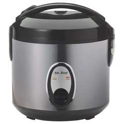 Sunpentown SC-1201S Mr. Rice 6 Cup Stainless Steel Rice Cooker