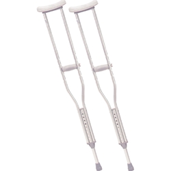 McKesson Aluminum Walking Crutches