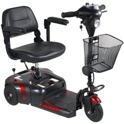 Drive Medical Phoenix 3 Wheel Compact Travel Scooter