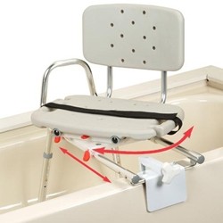 Eagle Health Snap N Save Sliding Tub-mount Transfer Bench