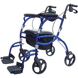 Airgo Navigator 2 in 1 Rolling Walker & Transport Chair