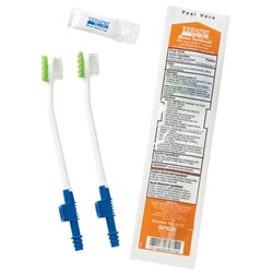Sage Toothette Single Use Suction Toothbrush System with Oral Rinse