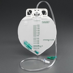 Bard Center-Entry Drainage Bag with Anti-Reflux Device
