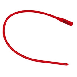 Dover Red Rubber Hydrophilic Coated Catheters
