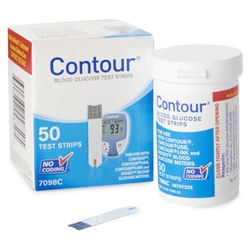 Bayer Contour Blood Glucose Test Strips