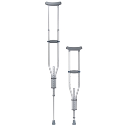 Knock Down Universal Aluminum Crutches