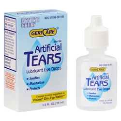 GeriCare Artificial Tears Lubricant Eye Drops