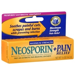 Neosporin + Pain Relief Maximum Strength First Aid Antibiotic Ointment