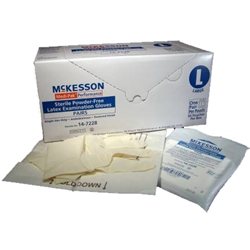 Sterile Powder Free Latex Exam Gloves