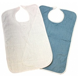 Beck's Classic Reusable Washable Terry Cloth Adult Bib