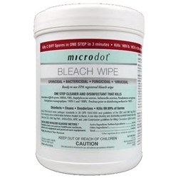 Microdot Bleach Wipes
