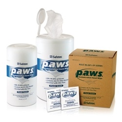 paws Antimicrobial Disinfectant Hand Wipes