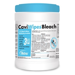 CaviWipes Bleach Disinfecting Towelettes