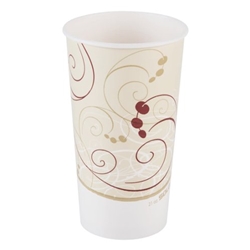 Solo Symphony Waxed Paper Cold Cups